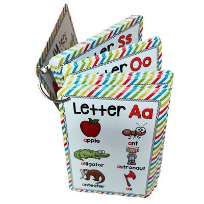 Custom Making Flash Card With Ring For Kids