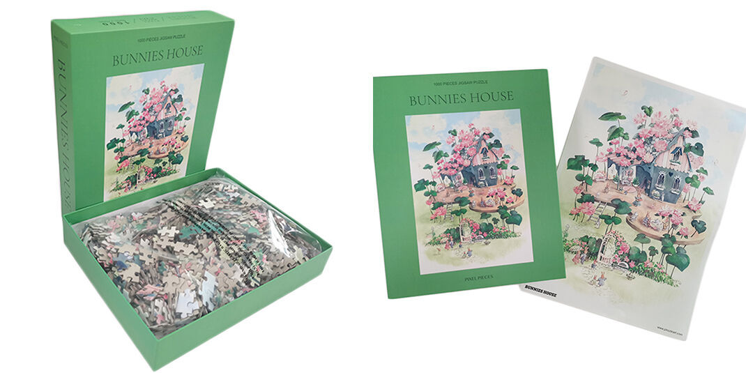 1000 Pieces Jigsaw Puzzle - BUNNIES HOUSE