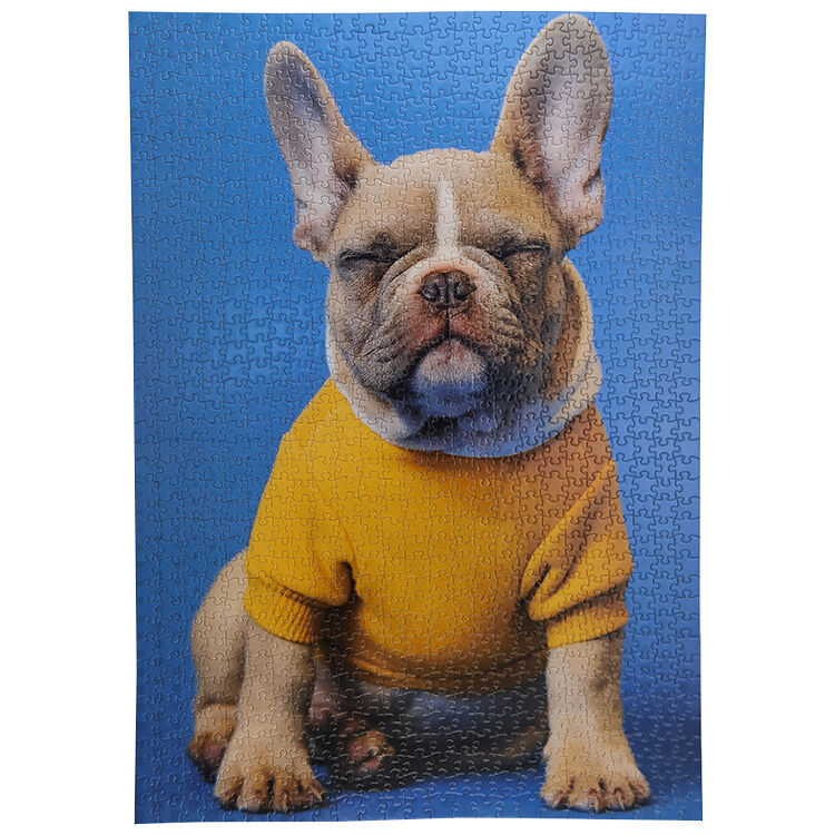 Custom 1000 Pieces Yellow Dog Puzzle