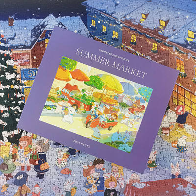 China Factory Hot Sale 1000 Pieces Jigsaw Puzzle Summer Market