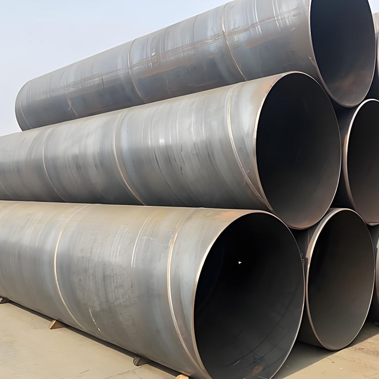 Longitudinally & Spirally Welded Carbon Steel Pipes Round Shape