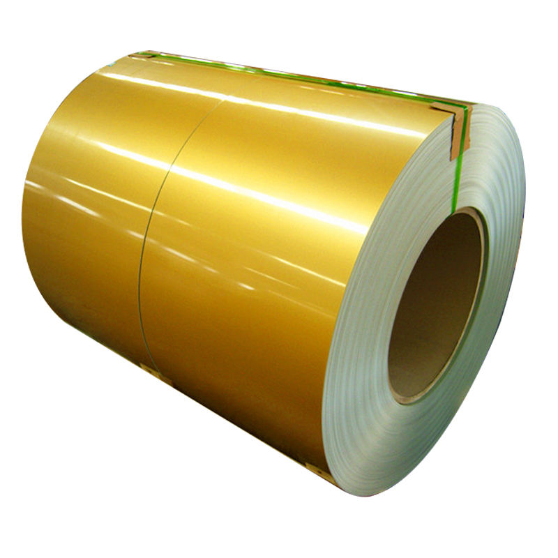 Color Coated Stainless Steel Coil Sheet Gold Color Stainless Steel Plate