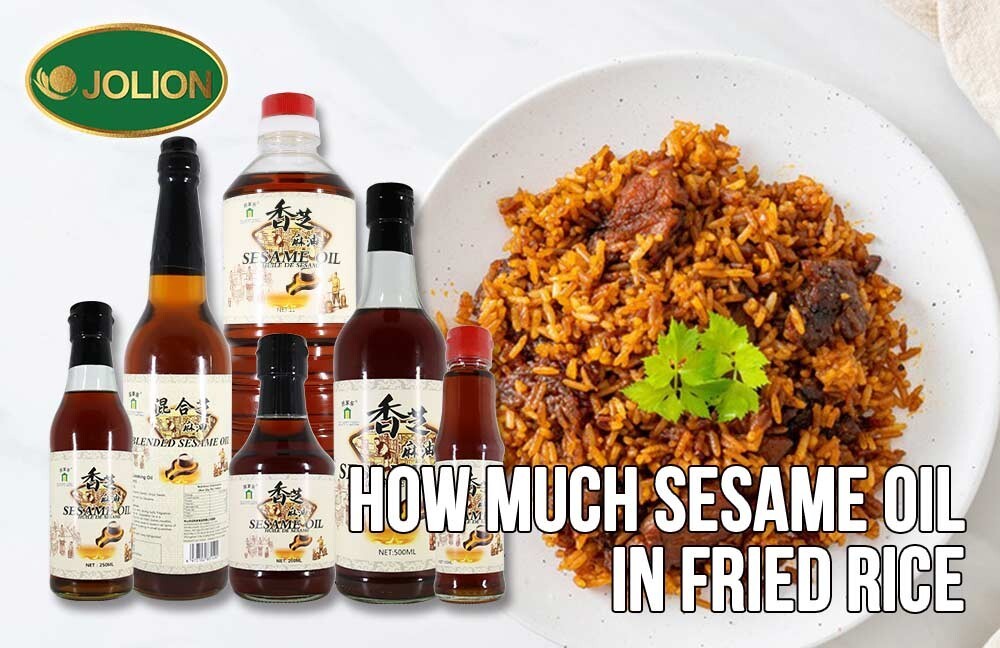 芝麻油炒饭-文章图-JOLION.jpg How much sesame oil in fried rice