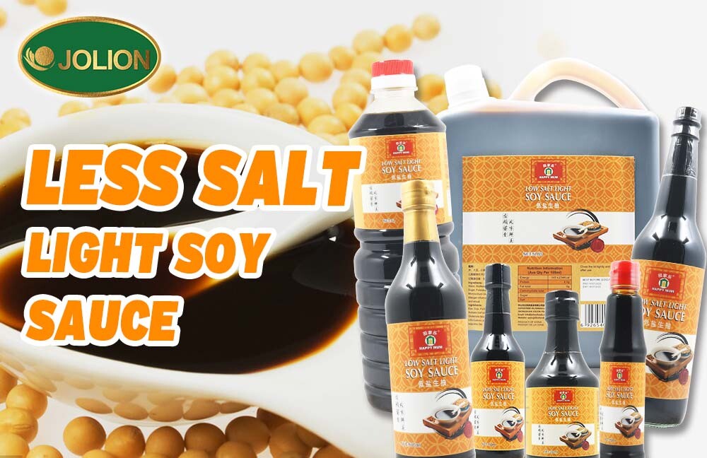 Tips on How to Make Soy Sauce Less Salty with JOLION Foods