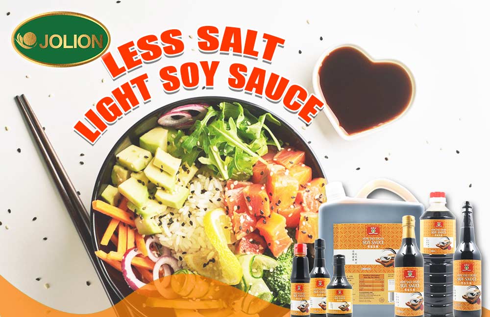 JOLION Foods’ Low Salt Soy Sauce: A Flavorful Alternative