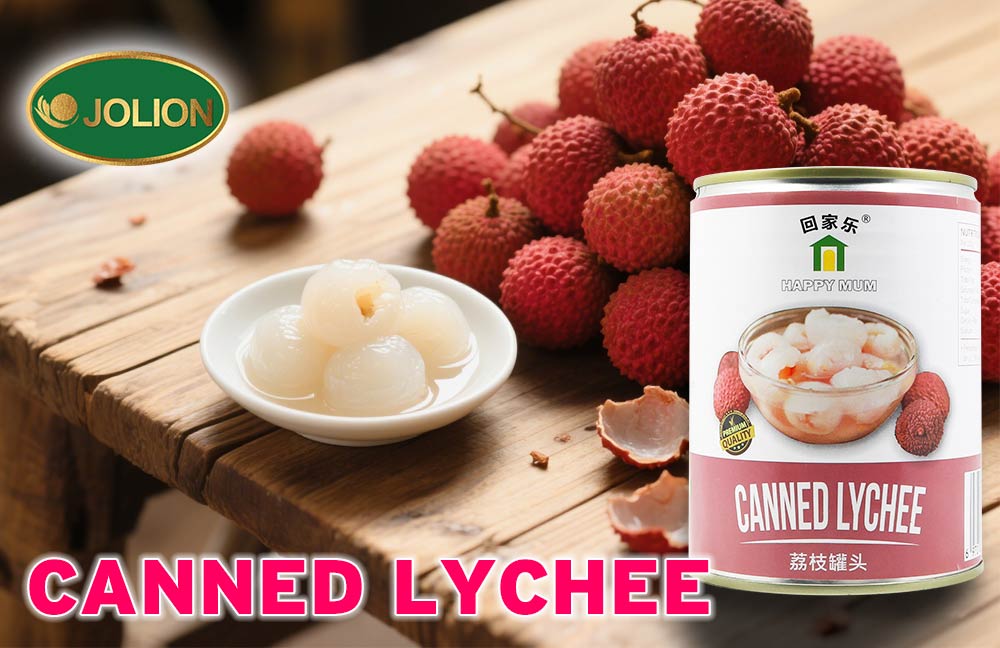 Delightful Canned Lychee from JOLION Foods