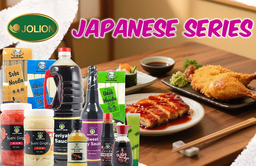 Explore the Japanese Style Seasoning Series from JOLION Foods