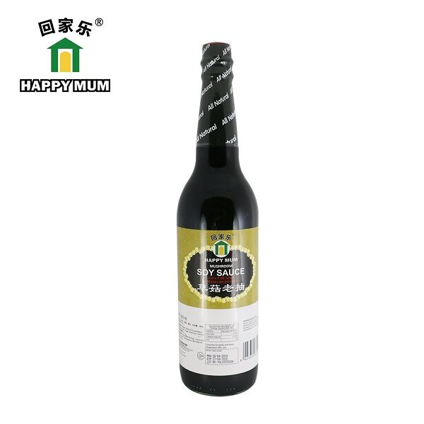 625ML Mushroom Flavored Dark Soy Sauce 625ML Mushroom Flavored Dark Soy Sauce