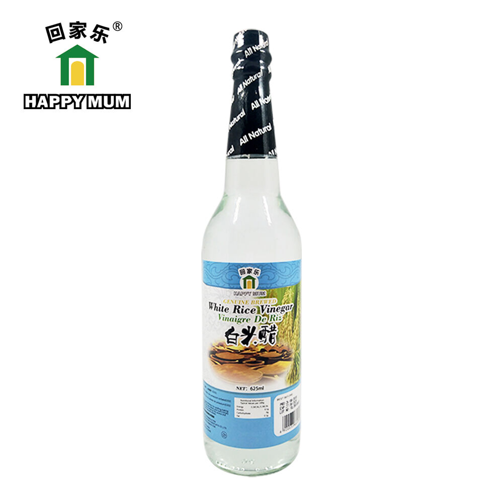 625ML Glass Bottle Organic White Vinegar 625ML Glass Bottle Organic White Vinegar