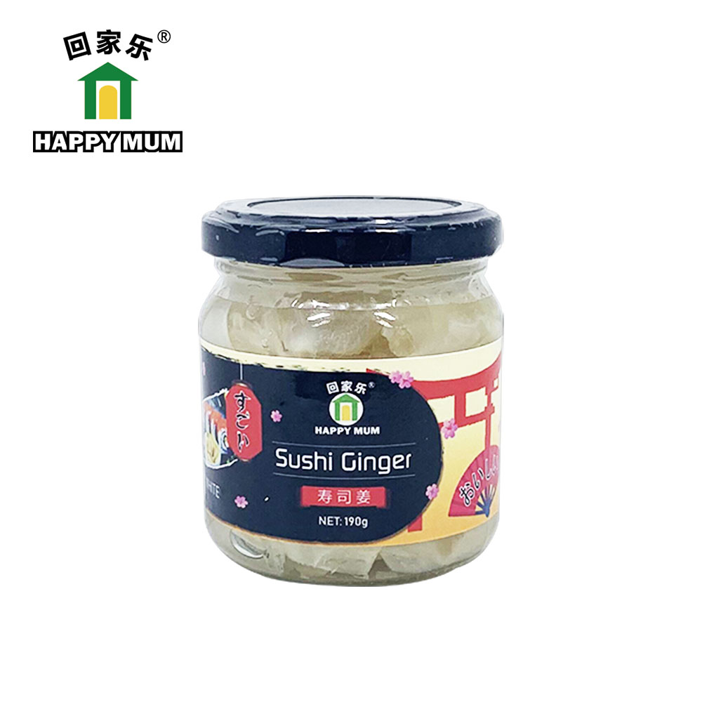 1KG Sushi Pickled Yellow Sliced Ginger