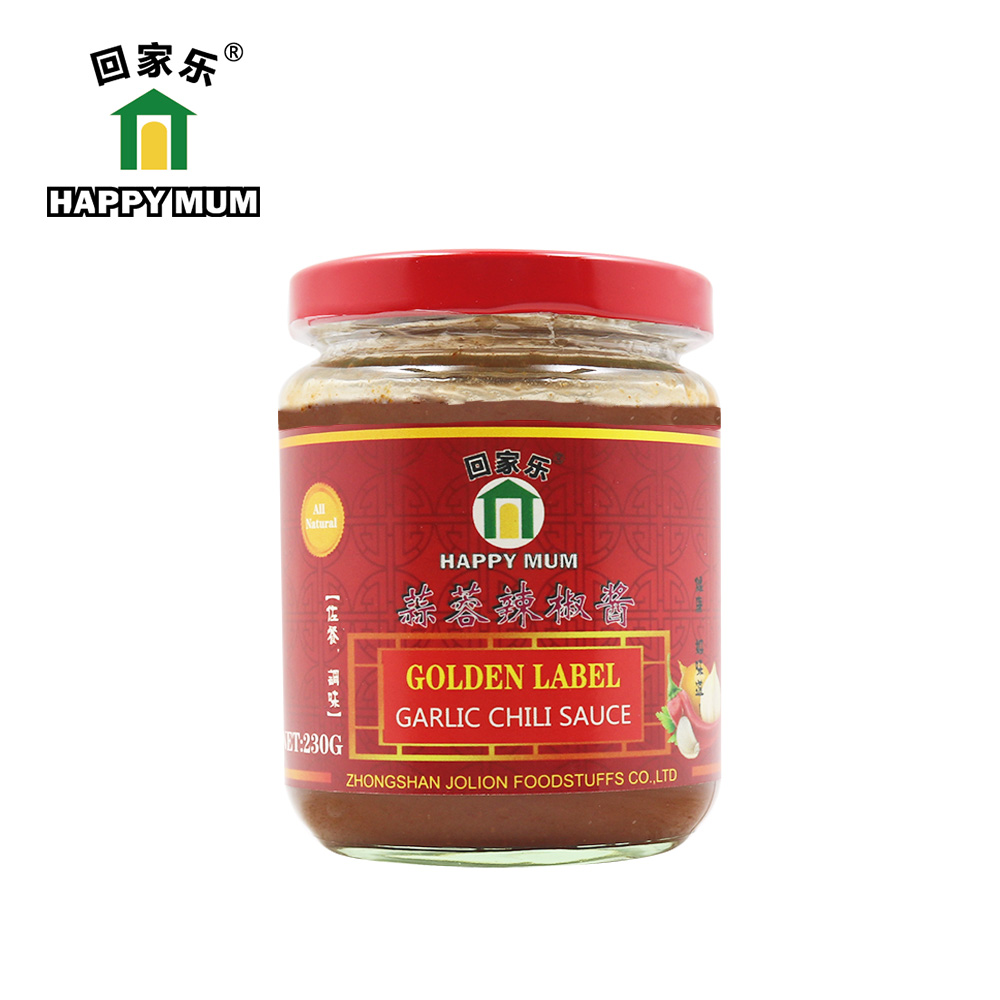 230G bottled asian garlic chilli sauce