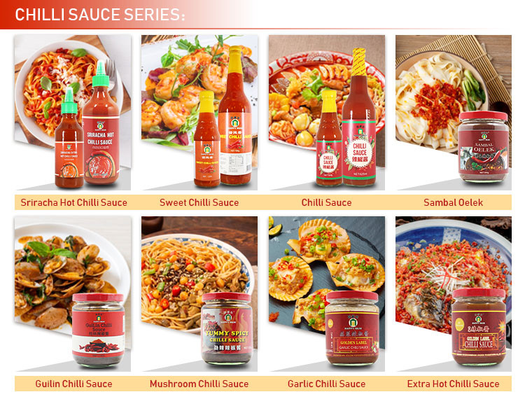 12 辣椒酱 热销产品.jpg Wholesale 250ML Red Chinese Chili Sauce