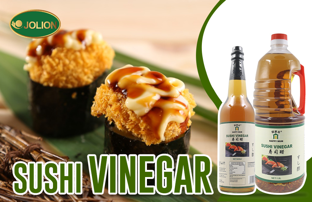 Enhance Your Sushi Delights with Premium Rice Vinegar: A JOLION Foods Specialty