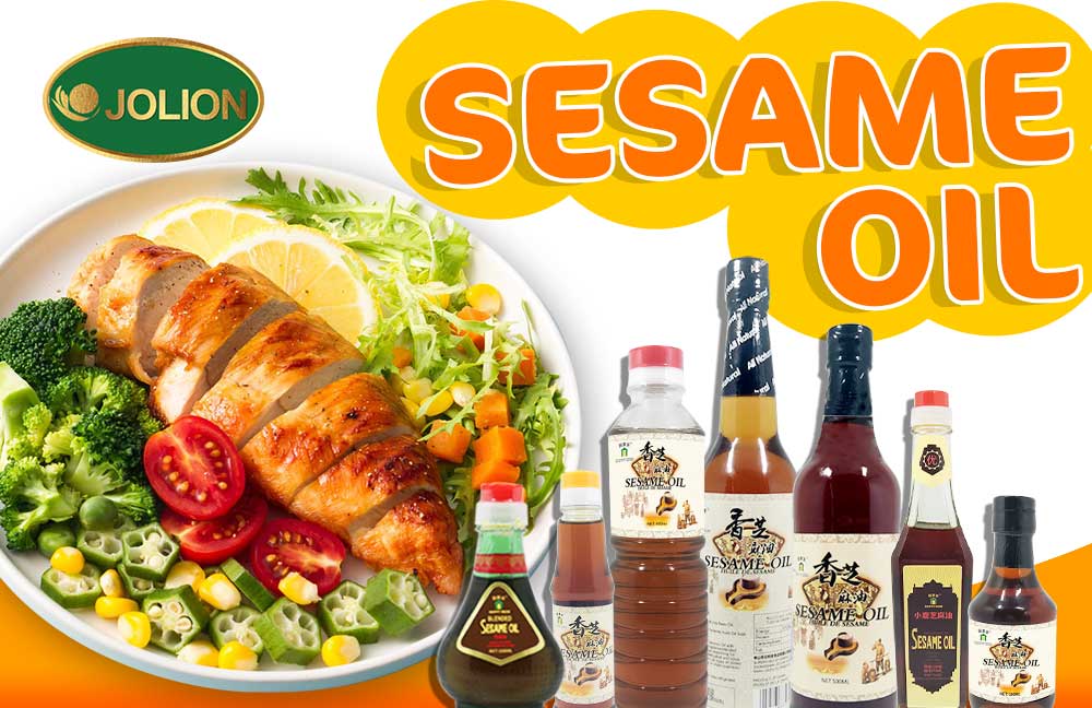 Cooking Delight: Sesame Oil Chicken Recipe by JOLION Foods