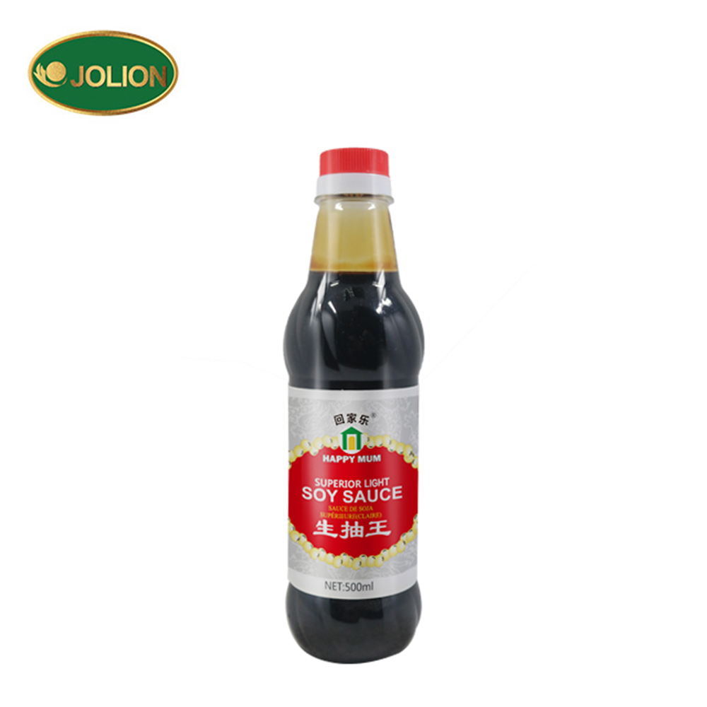 500ml PET Bottle superior light soy sauce Jolion
