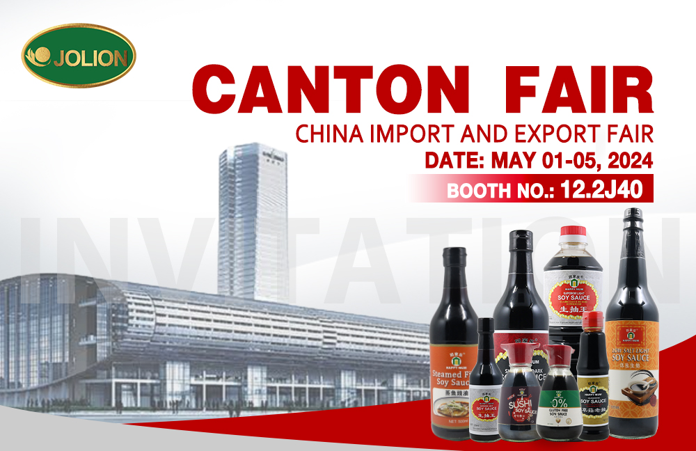 Invite you to JOLION Food - Spring Canton Fair 2024