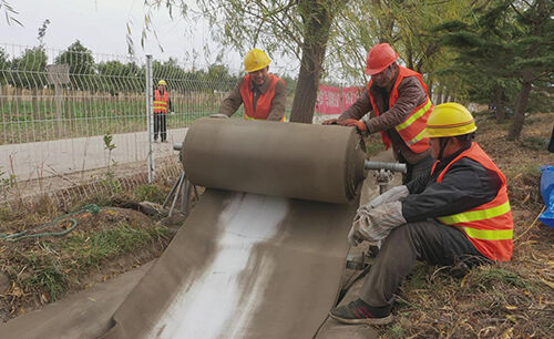 Cement blanket