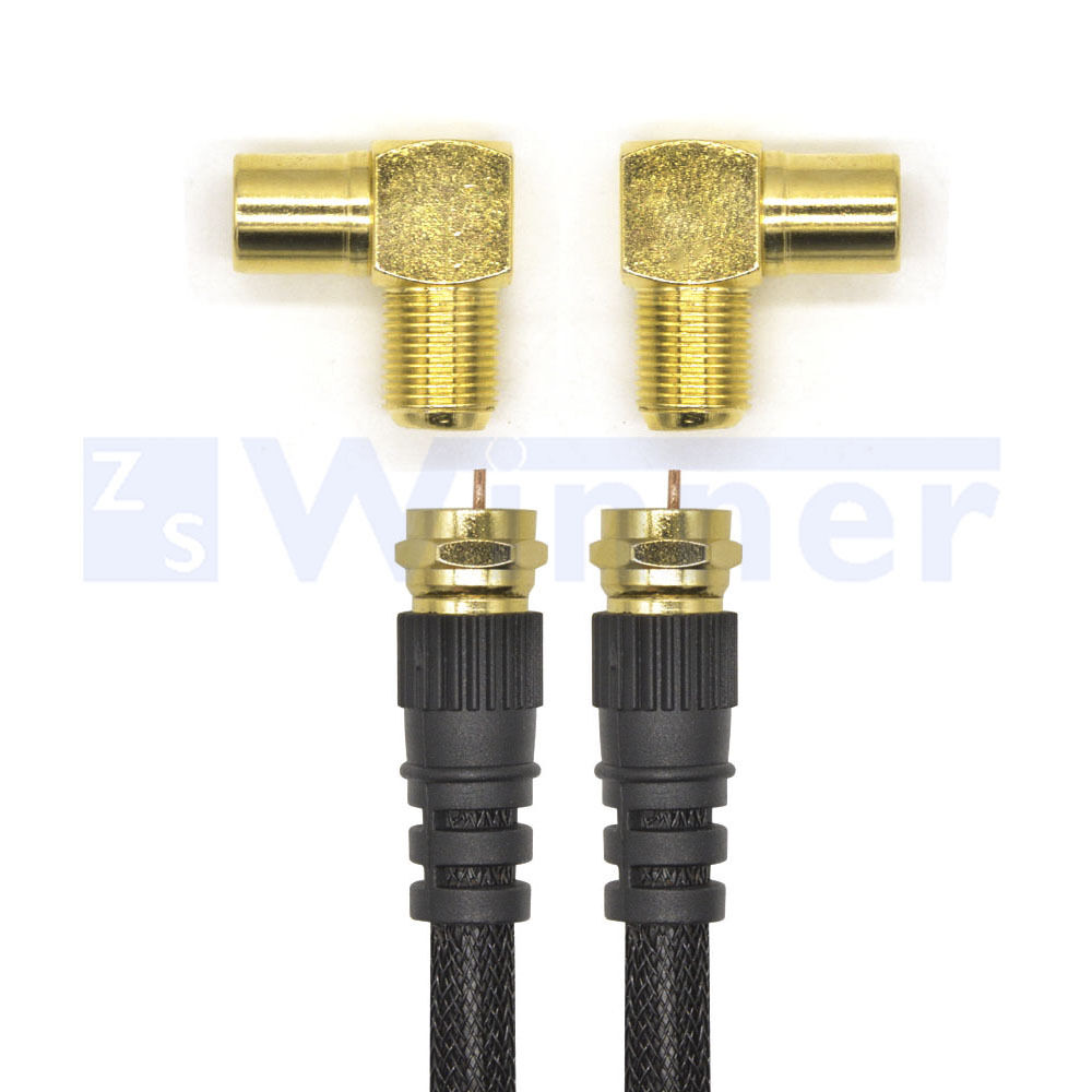 Digital Coaxial Audio Video Cable - Satellite Cable Connectors - Coax Male F Connector Pin - Coax Cables for Satellite Television Digital Coaxial Audio Video Cable - Satellite Cable Connectors - Coax Male F Connector Pin - Coax Cables for Satellite Television