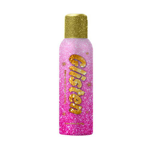 Spray para cabello y cuerpo con purpurina