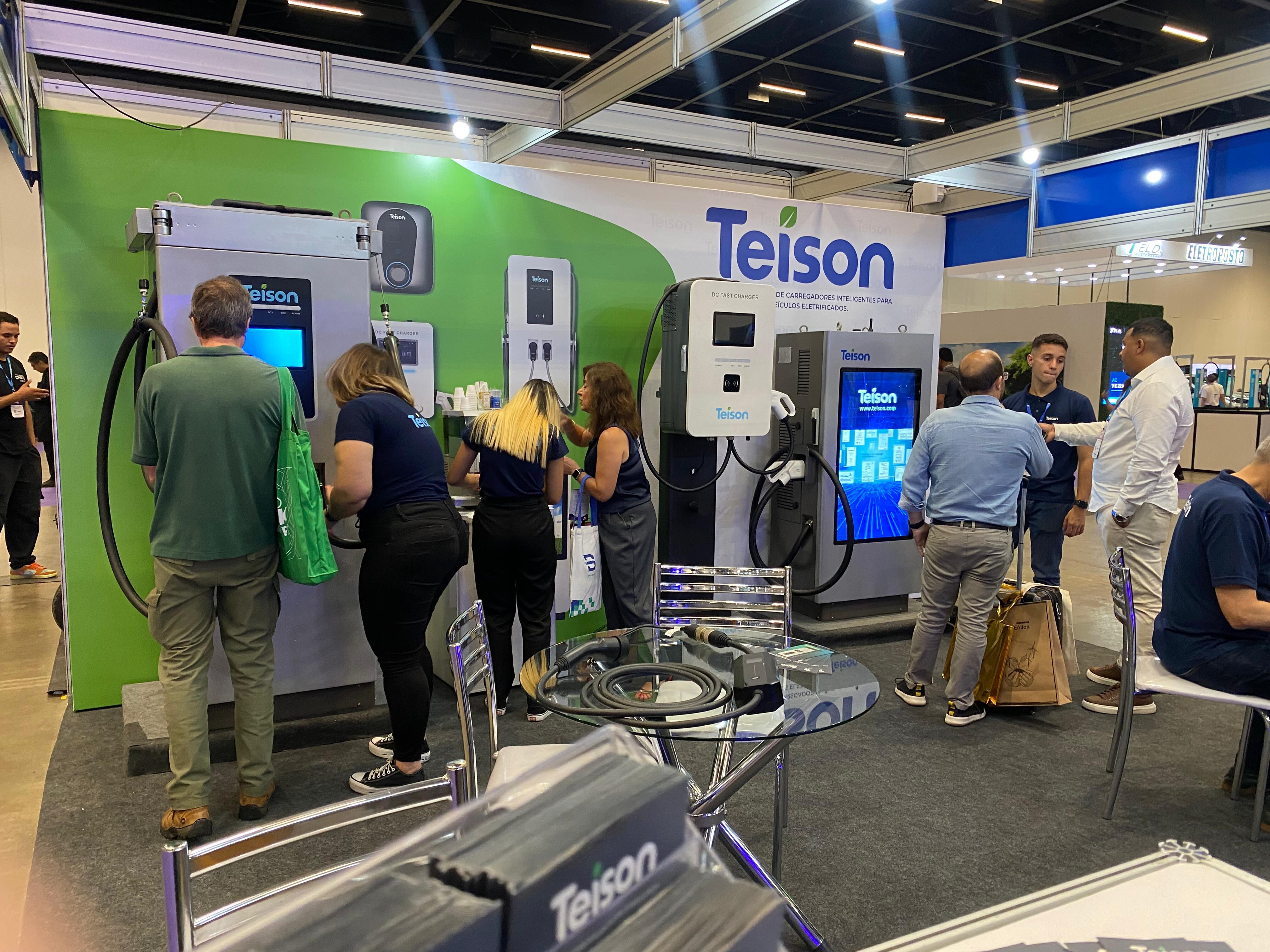 Teison is at the Brazil New Energy Electric Vehicle and Charging Station Exhibition - VE EXPO(E-MOB)