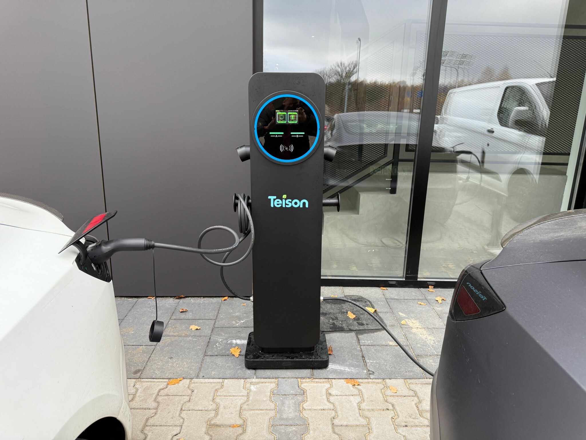 Teison Smart Twins OCPP EV Charger installed in Poland