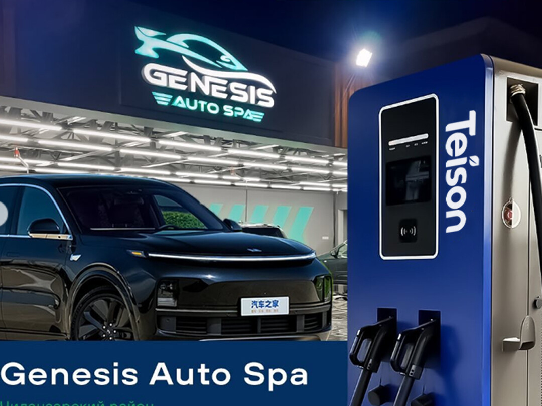 Teison DC Pro 120kW EV Charging Station with GB/T Connector installed in Uzbekistan，2025