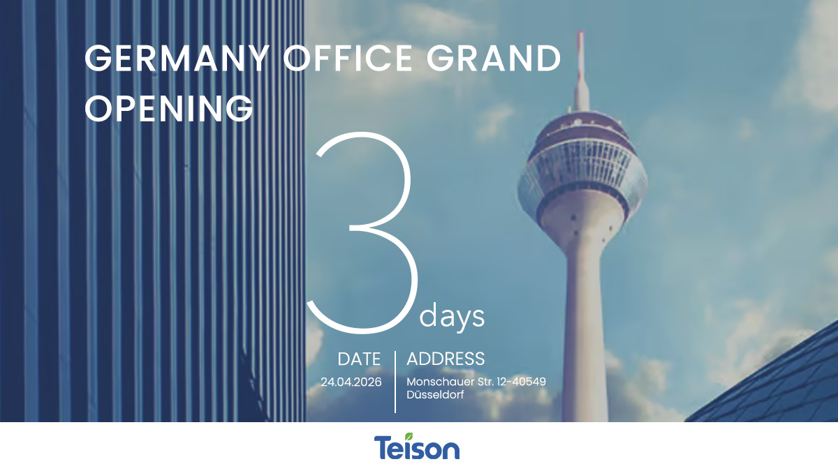 The countdown is on: 3 days until the Germany office grand opening in Düsseldorf.
