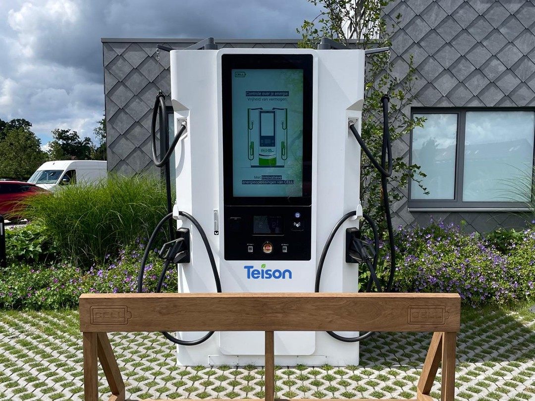 محطة شحن المركبات الكهربائية Teison DC ESS المدمجة بالبطارية بقدرة 120kW/186kWh، تم تركيبها في بلجيكا، 2026 محطة شحن المركبات الكهربائية Teison DC ESS المدمجة بالبطارية بقدرة 120kW/186kWh، تم تركيبها في بلجيكا، 2026