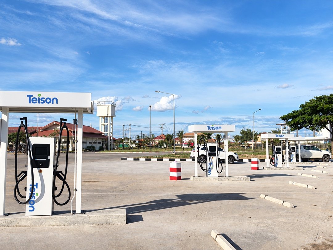 تم تركيب شاحن Teison DC Split للسيارات الكهربائية بقدرة 400kW في لاوس، 2026 تم تركيب شاحن Teison DC Split للسيارات الكهربائية بقدرة 400kW في لاوس، 2026