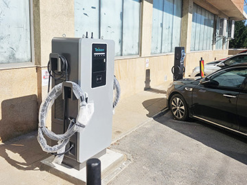 Teison 60kw DC Fast Charger and 2*22kW Smart OCPP TWINS in Romania, 2022 Teison 60kw DC Fast Charger and 2*22kW Smart OCPP TWINS in Romania, 2022