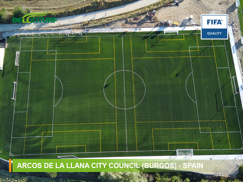 Bellin-football pitch in Spain achieved FIFA Quality certification