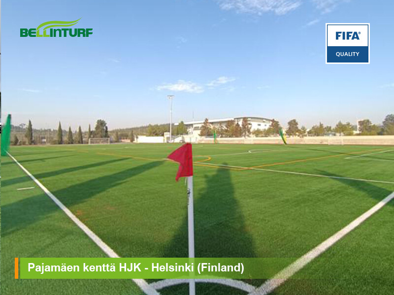 Bellin-football pitch in Finland achieved FIFA Quality certification