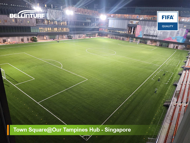 Bellin Football Pitch in Singapore achieves FIFA Quality certification