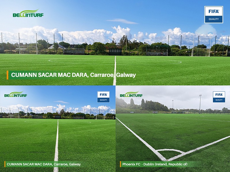 Three Football Pitches in Ireland Achieve FIFA QUALITY Certification