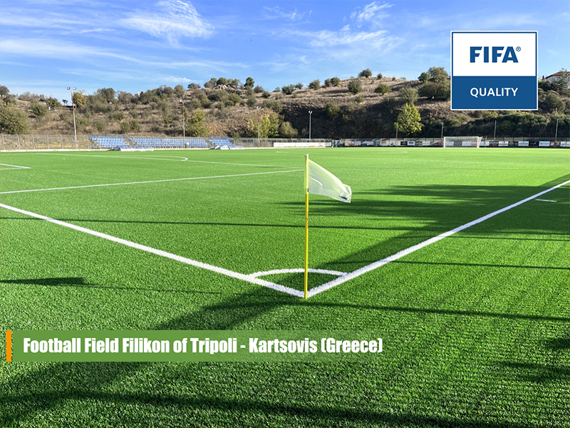 Bellin-football pitch in Greece achieved FIFA Quality certification