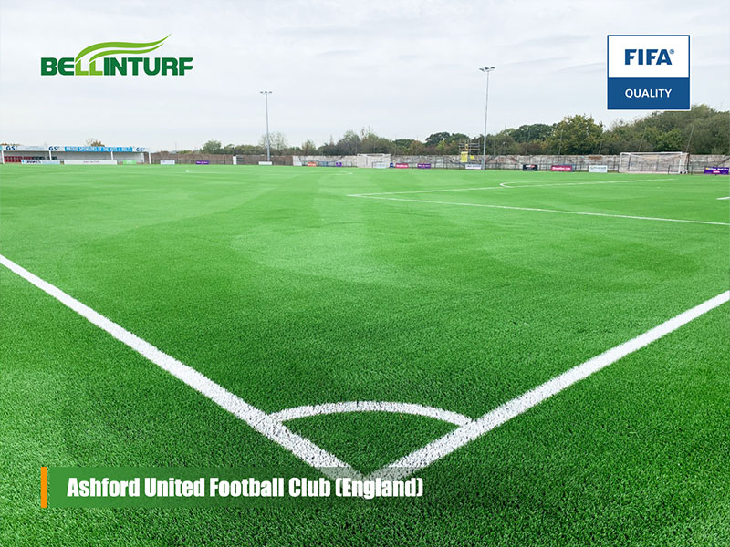 Bellin-football pitch in England achieved FIFA Quality certification