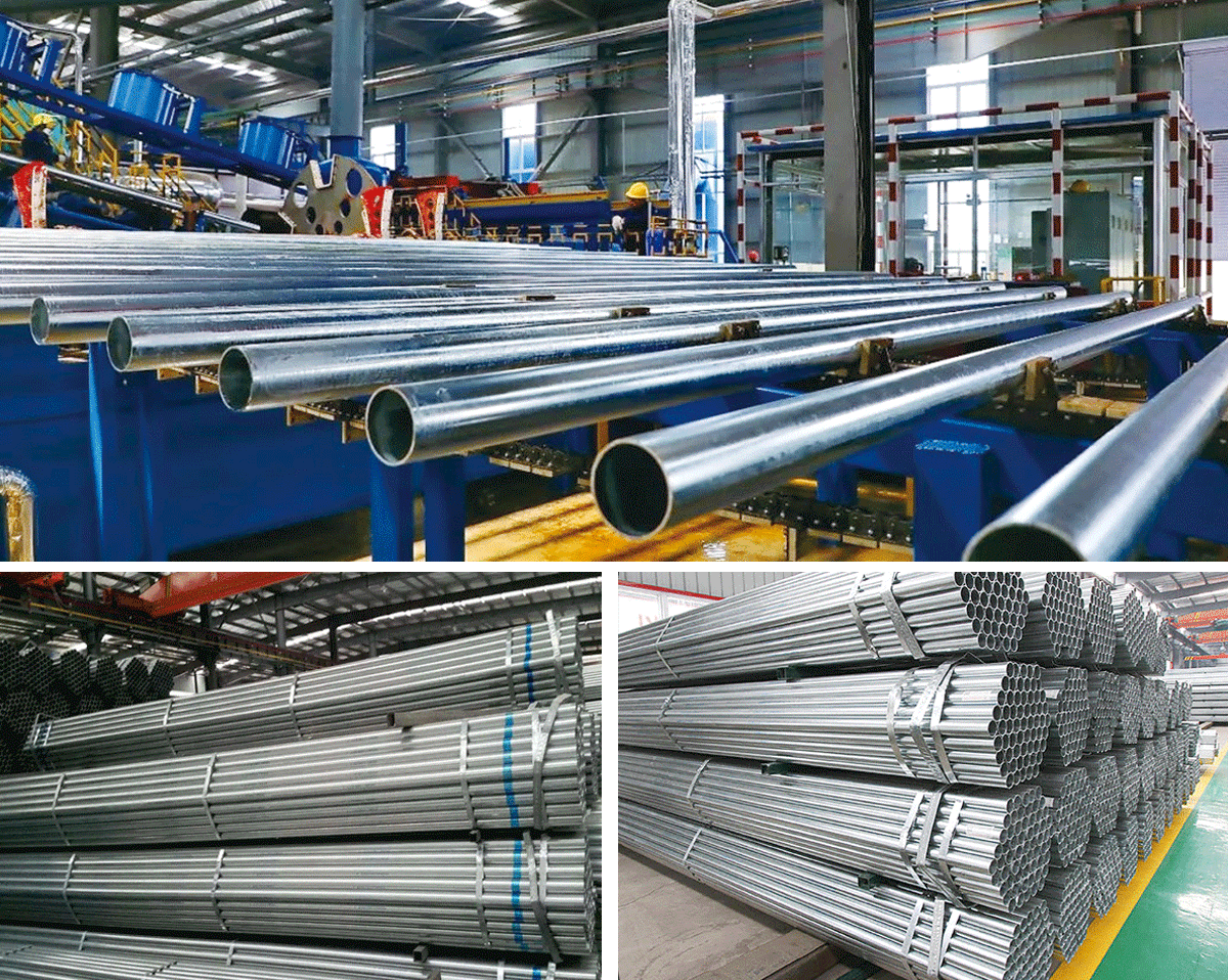 展示 Q235 Galvanized square pipe