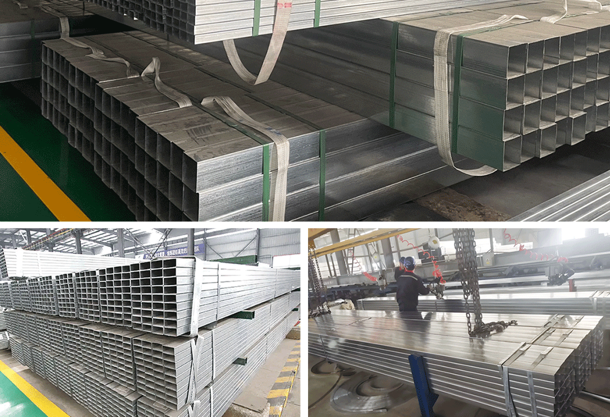 A53 Galvanized square pipe