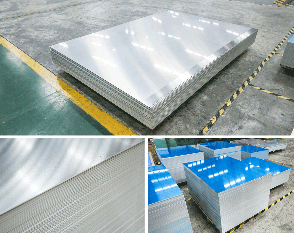 Aluminum plate