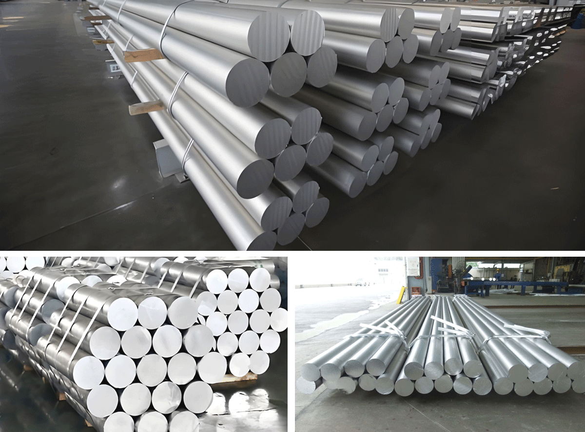 铝棒展示 Aluminum bar
