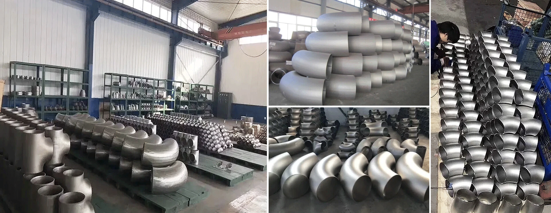 Stainless steel elbow