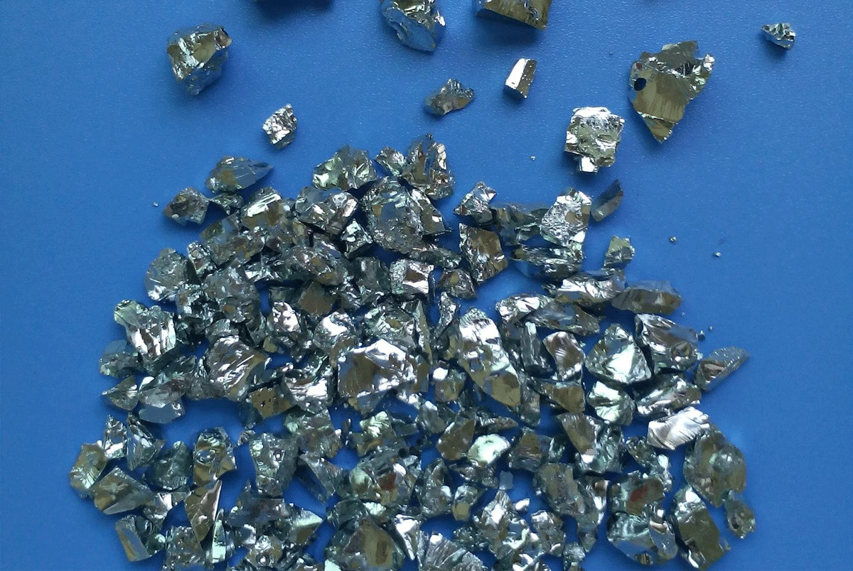 铅颗粒展示 PbTe Granules
