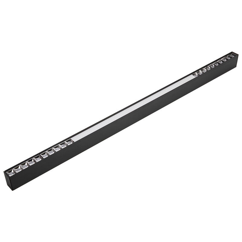 Modern office lighting linear lamp 36w led pendant light dimmable seamless aluminum office shop school led linear light
