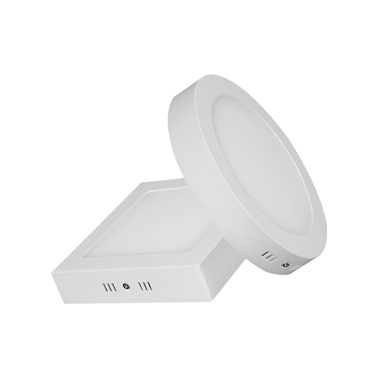 High quality 6w 10w 15w 20w 24w ceiling led panel light 24v dc surface mounted aluminum led panel light for indoor lighting
