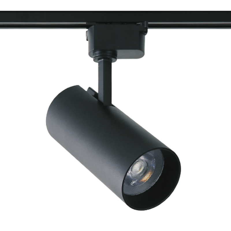 20W 30W COB Track Lighting CCT Adjustable Shop Retail Spot Lighting Fixtures Dimmable LED Track Light For Window Showcase