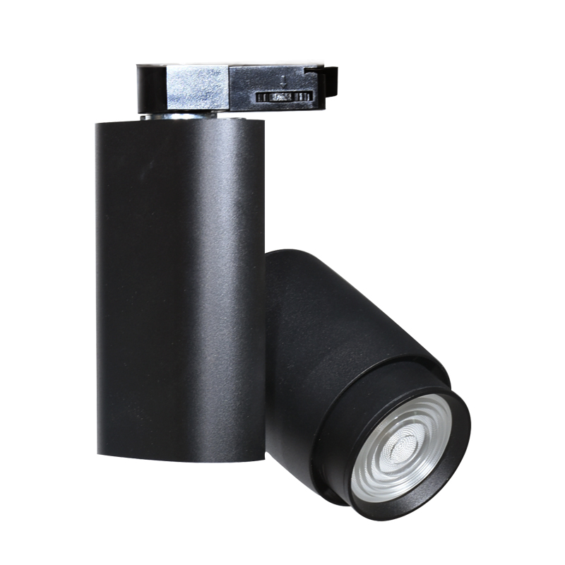 22W 30W Adjustable Angle Commercial Mall Zoomable Rail Lights Dimmable Lighting Fixture Focus Spotlight Led Track Light