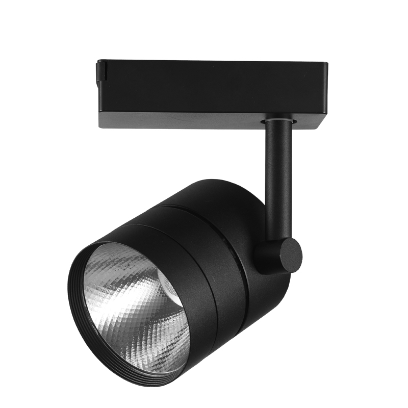 Led track spot light 30w 50w seiko aluminum lamp body track light led cob ceiling led track light