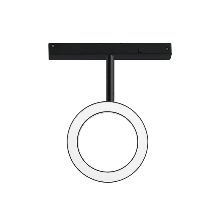 Magnetic track light modern rail lighting system 5W 10W 15W DC48v adjustable led magnetic track spot light
