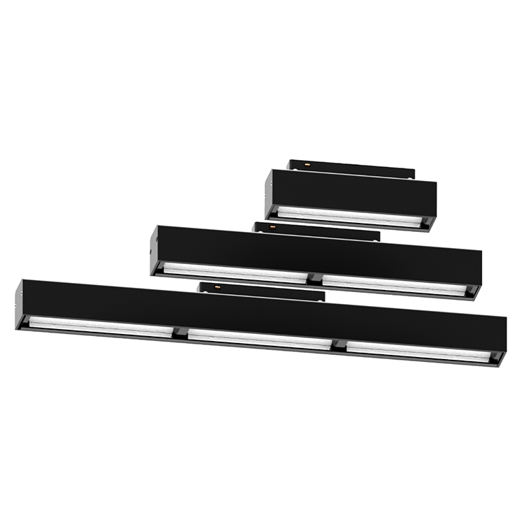 48V linear spotlight commercial pendant magnetic track light aluminum magnetic track light system 7w 15w 20w led track light