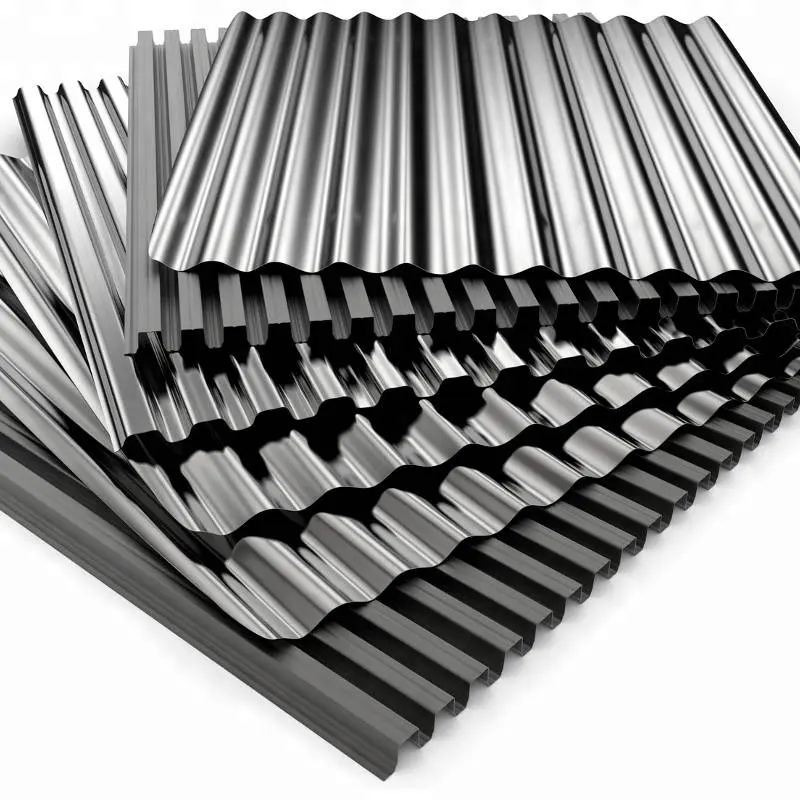 Factory Supply Zinc Aluminum Metal Roofing Sheet DX51D DX52D DX53D SGCC A653 High Quality Galvanized Corrugated Roofing Sheet